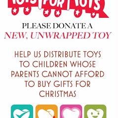 TOYS FOR TOTS AT DALLAS DENTAL SMILES, DALLAS, GA